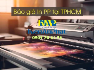 Báo giá In PP tại TPHCM