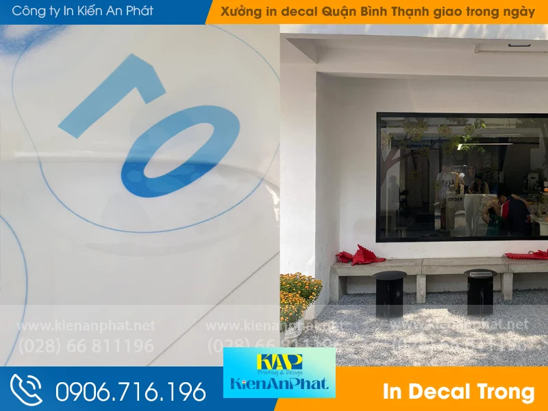 In Decal Trang Trí & Quảng Cáo Trên Kính