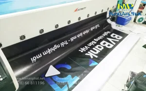 Sản phẩm In bạt Hiflex ngân hàng BIDV tại In Hiflex Kiến An Phát