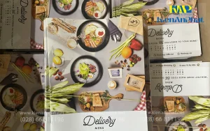 Sản phẩm In Catalogue ăn uống Kiến An Phát
