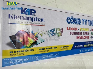 Sản phẩm In Bạt Hiflex Khổ Lớn tại Kiến An Phát