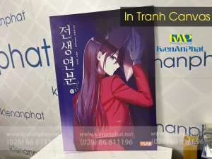 Sản phẩm In Tranh Canvas Manga tại Kiến An Phát