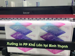 Xưởng in PP Khổ Lớn tại Bình Thạnh. Giá từ 60K