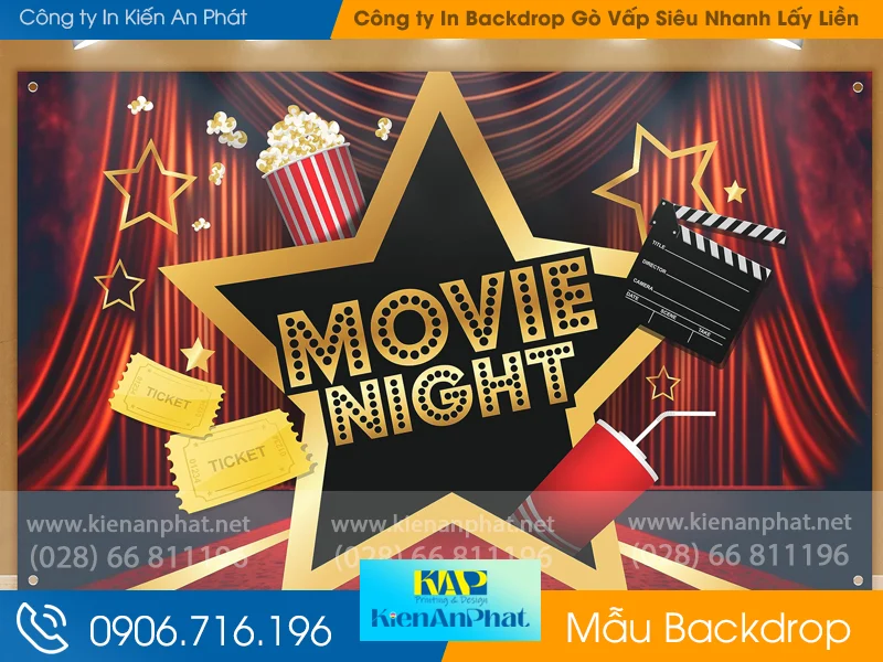 Xưởng In Backdrop Gò Vấp: Nhu Cầu & Tác Dụng Quảng Bá