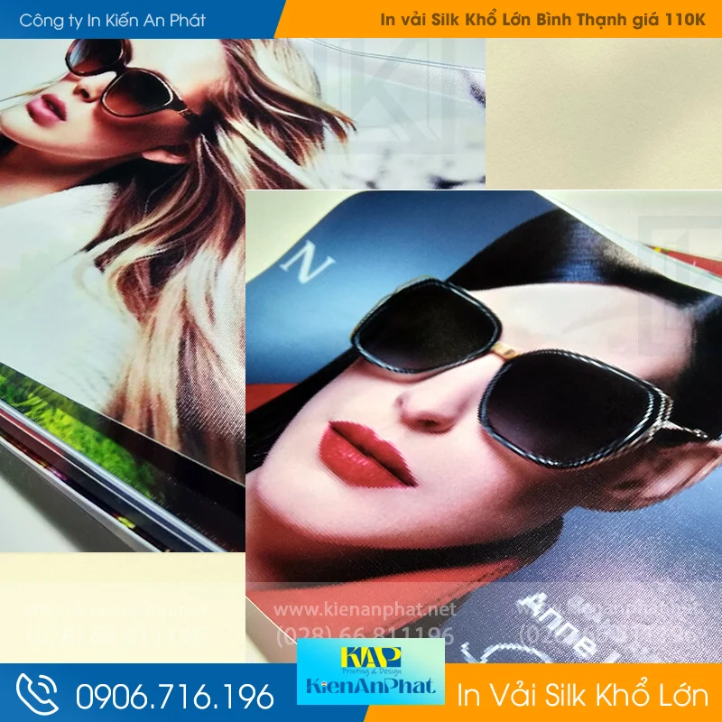 In vải Silk Khổ Lớn Bình Thạnh giá 110K. Giao trong ngày.