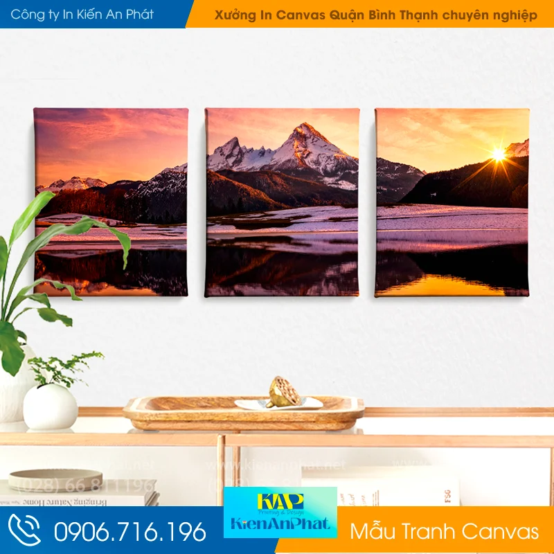 Xưởng In Canvas Quận Bình Thạnh chuyên nghiệp. Giá từ 80K/tấm