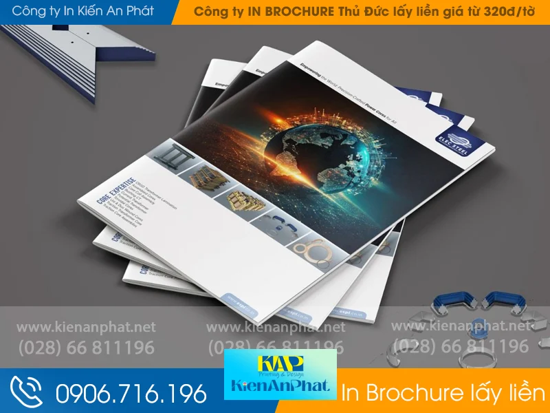 Công ty in brochure Thủ Đức lấy liền giá từ 320đ/tờ tại In Borchure Kiến An Phát