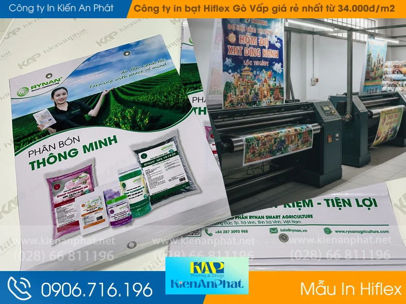 Công ty in bạt hiflex Gò Vấp giá rẻ nhất từ 34.000đ/m2