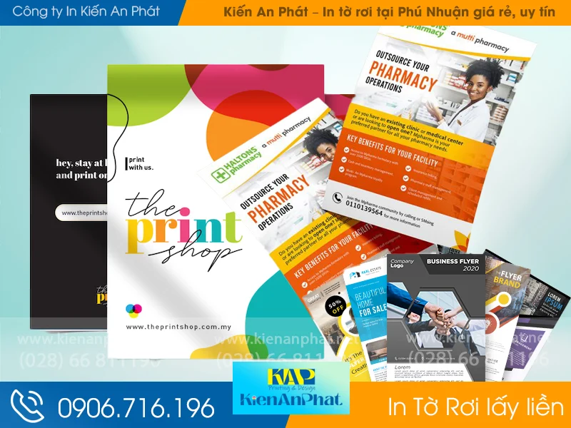 Kiến An Phát – Địa chỉ in tờ rơi tại Phú Nhuận giá rẻ, uy tín