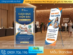 Xưởng in standee Phú Nhuận giá gốc từ 70K/tấm