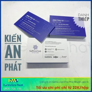 Địa chỉ in name card tại Phú Nhuận giá rẻ giúp tối ưu chi phí
