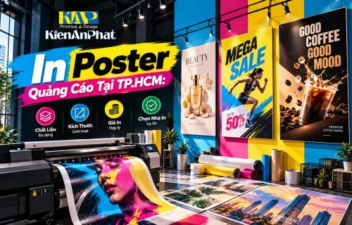 In Poster Quảng Cáo Tại TP.HCM: Chất Liệu, Kích Thước, Giá Và Cách Chọn Nhà In Uy Tín